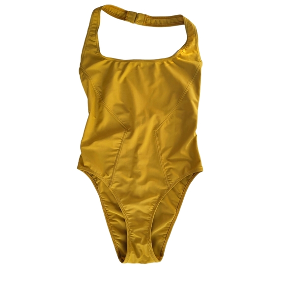 Vintage Other - Vintage yellow Cacharel one piece swimsuit size small